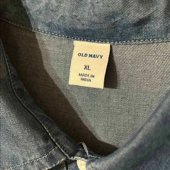 Denim Shirt Dress - Picture 4 of 6